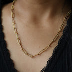 Paperclip link chain