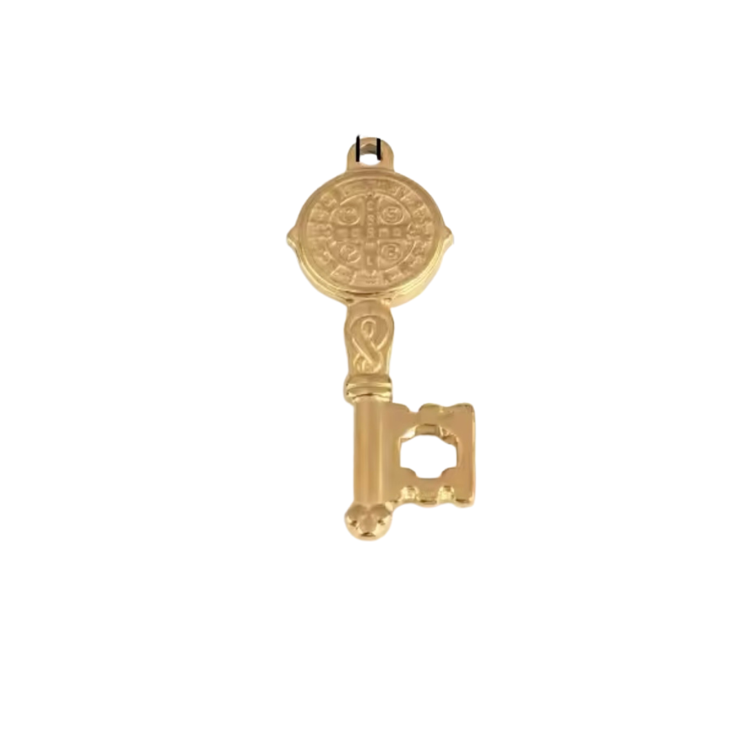 Lock and key charms