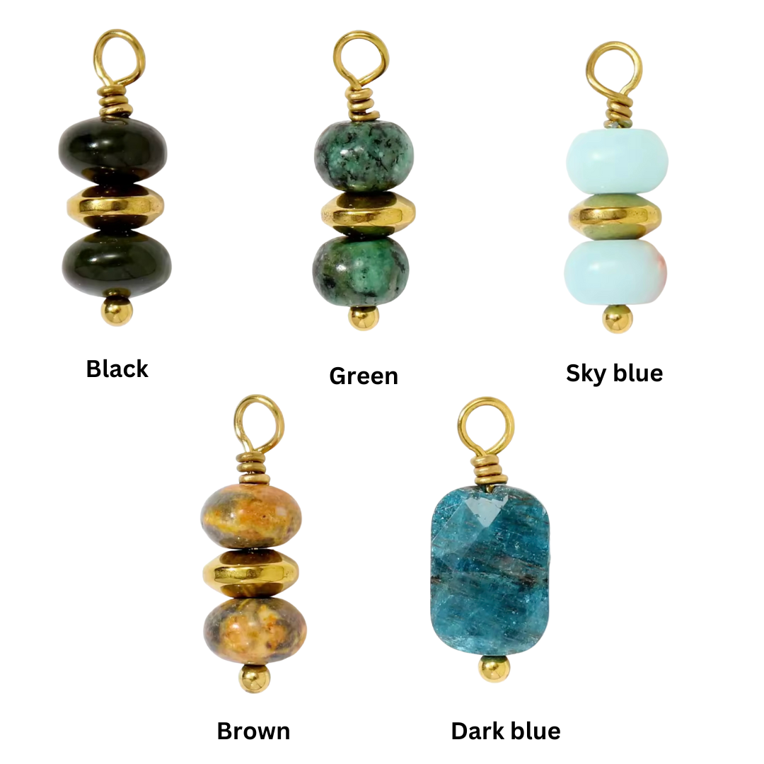 Stone charms