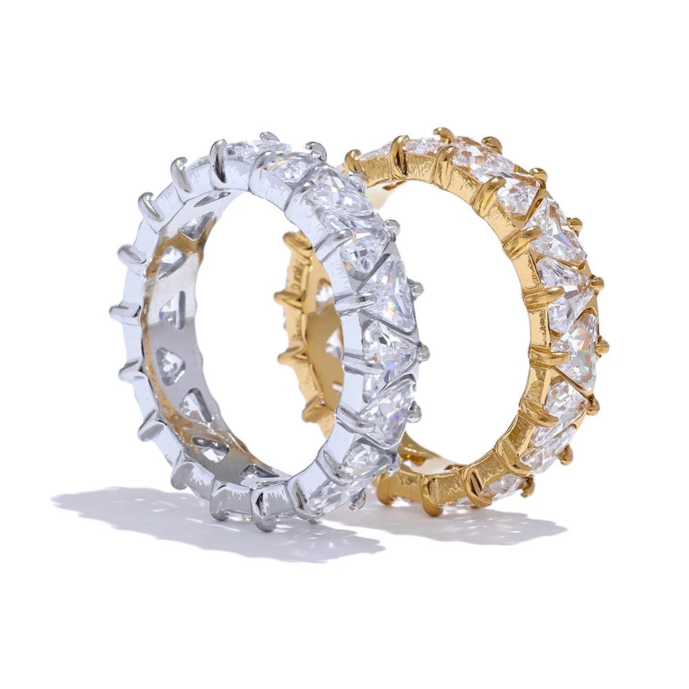Crown band ring