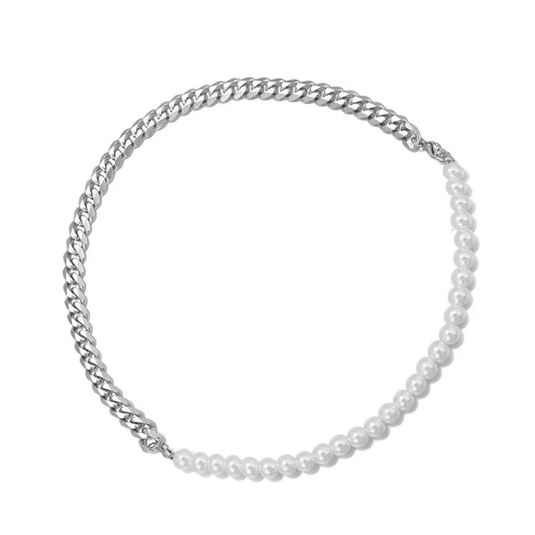Cuban pearl chain