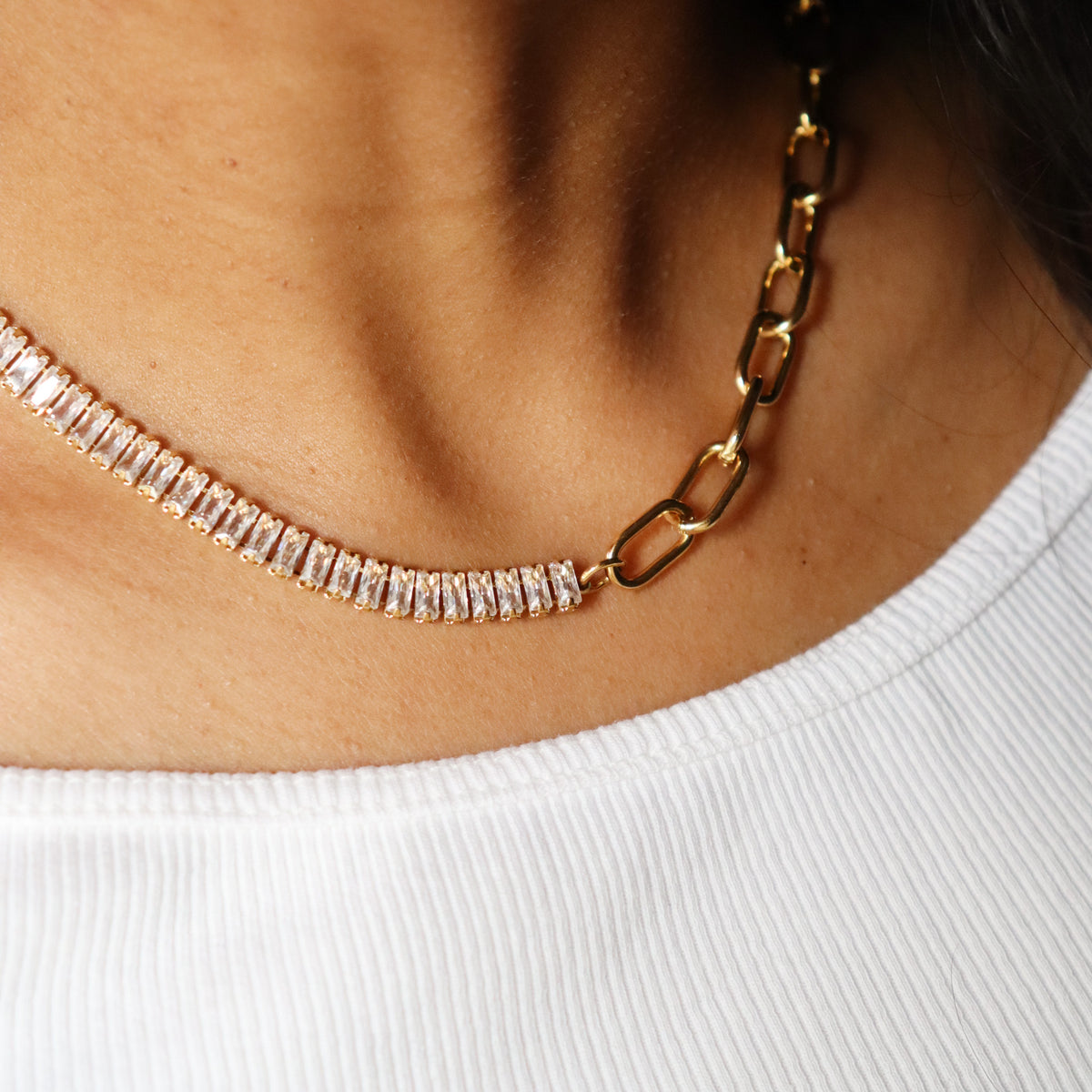 Diamond link chain