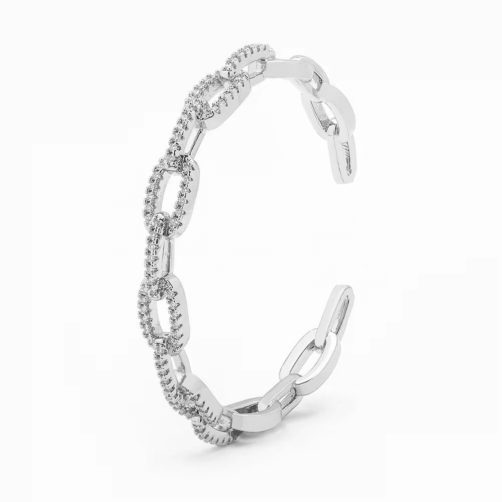 Diamond sky bangle