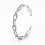 Diamond sky bangle