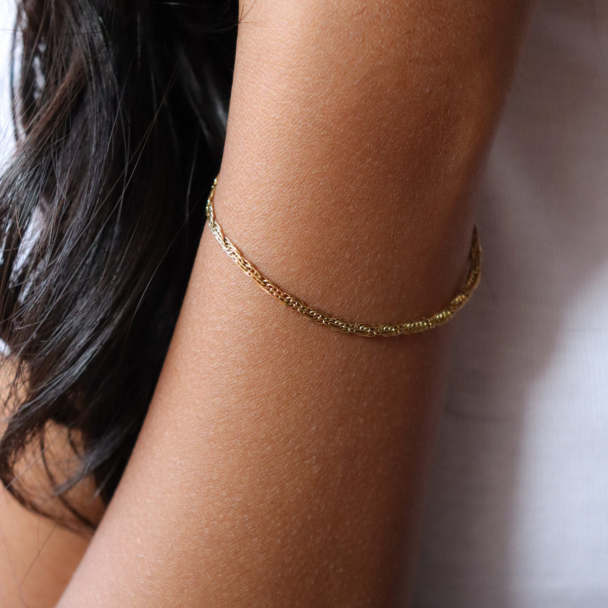 Fishbone bracelet