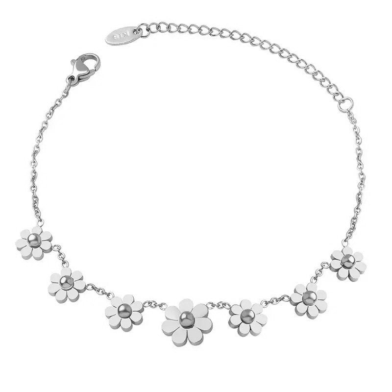 Flower crown bracelet
