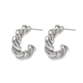 French twist hoops