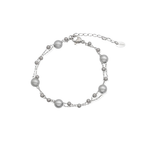 Grey pearl bracelet