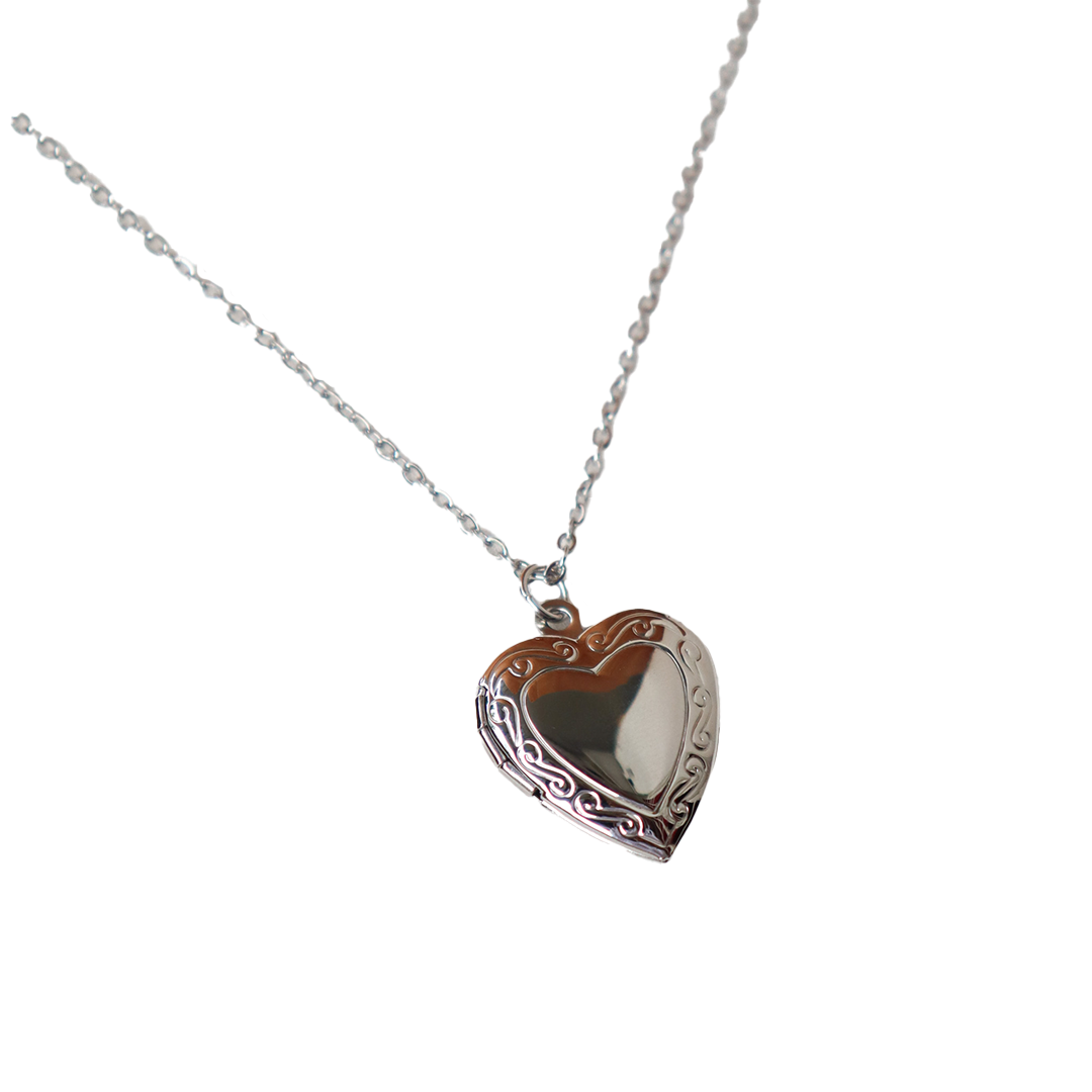 Heart locket chain