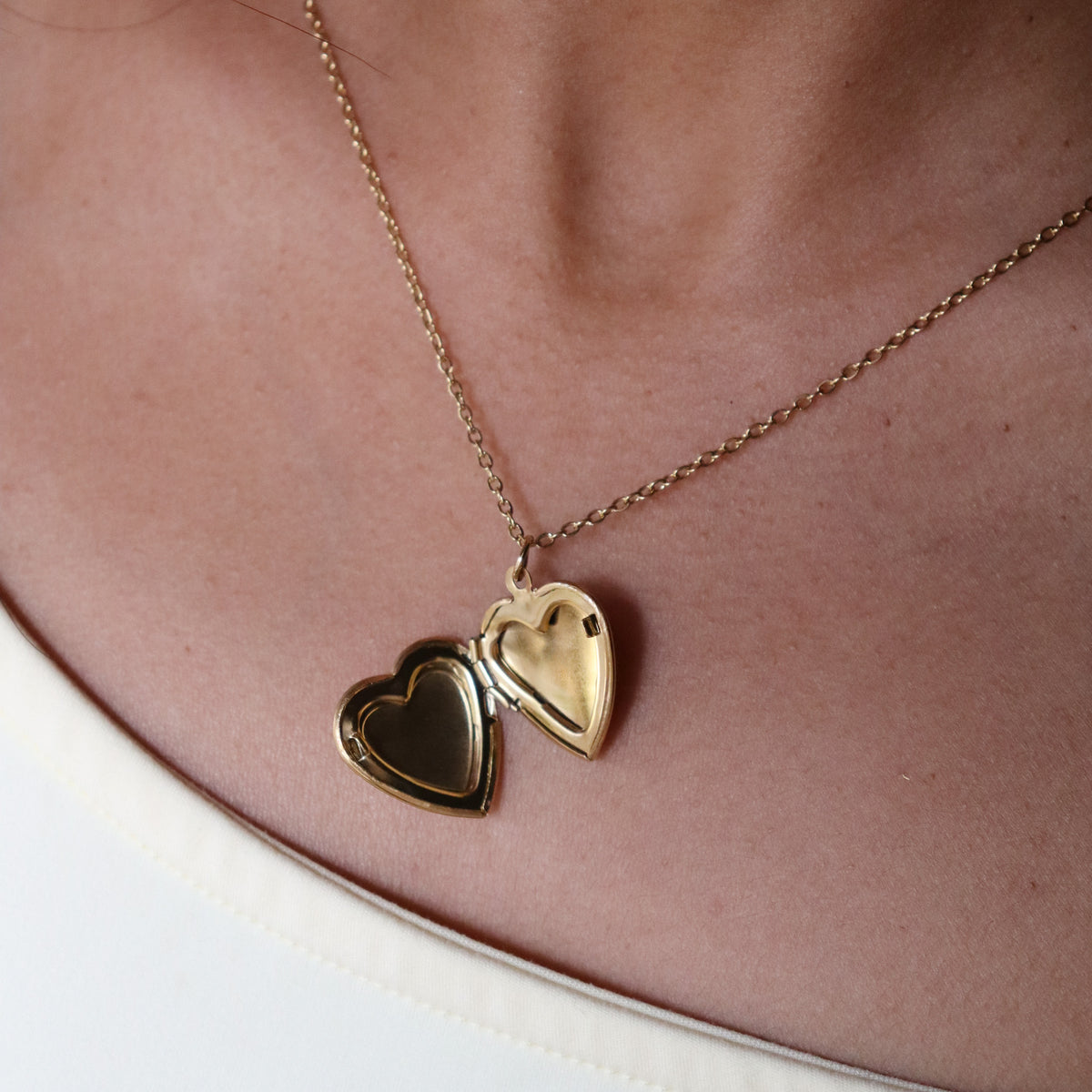 Heart locket chain