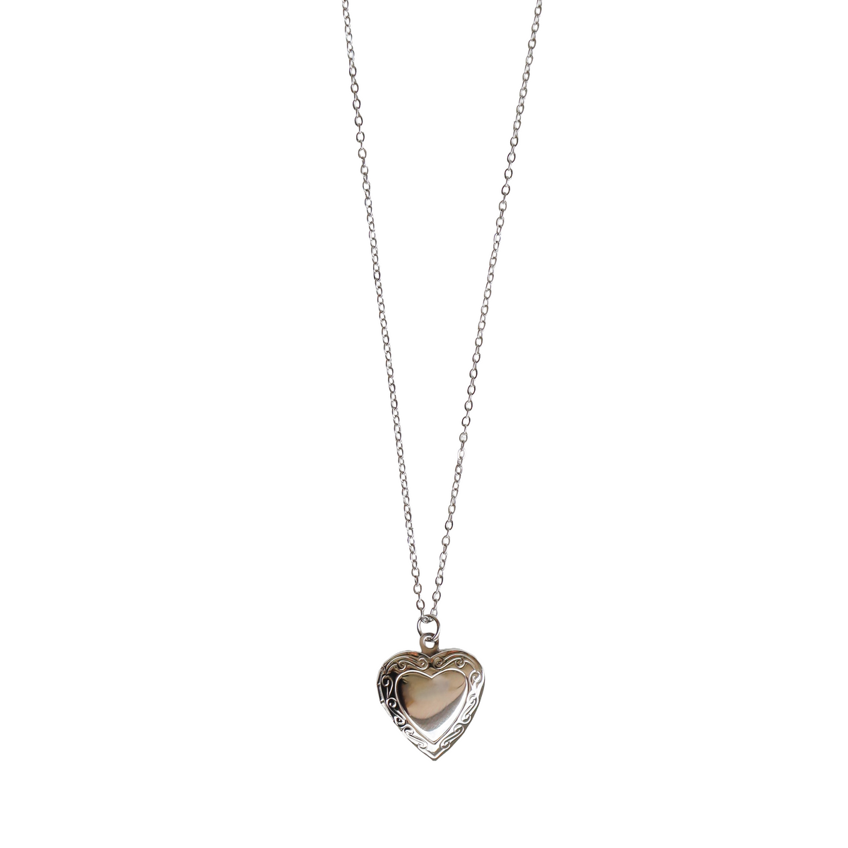 Heart locket chain
