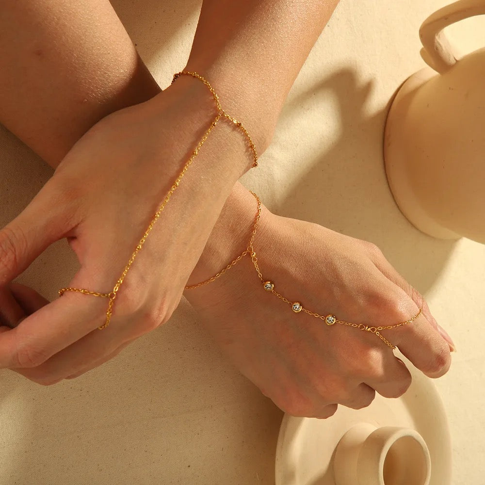 Bling drop hand chain (V3)