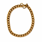 Flat cuban bracelet