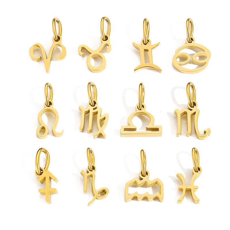 Plain zodiac charms 2.0