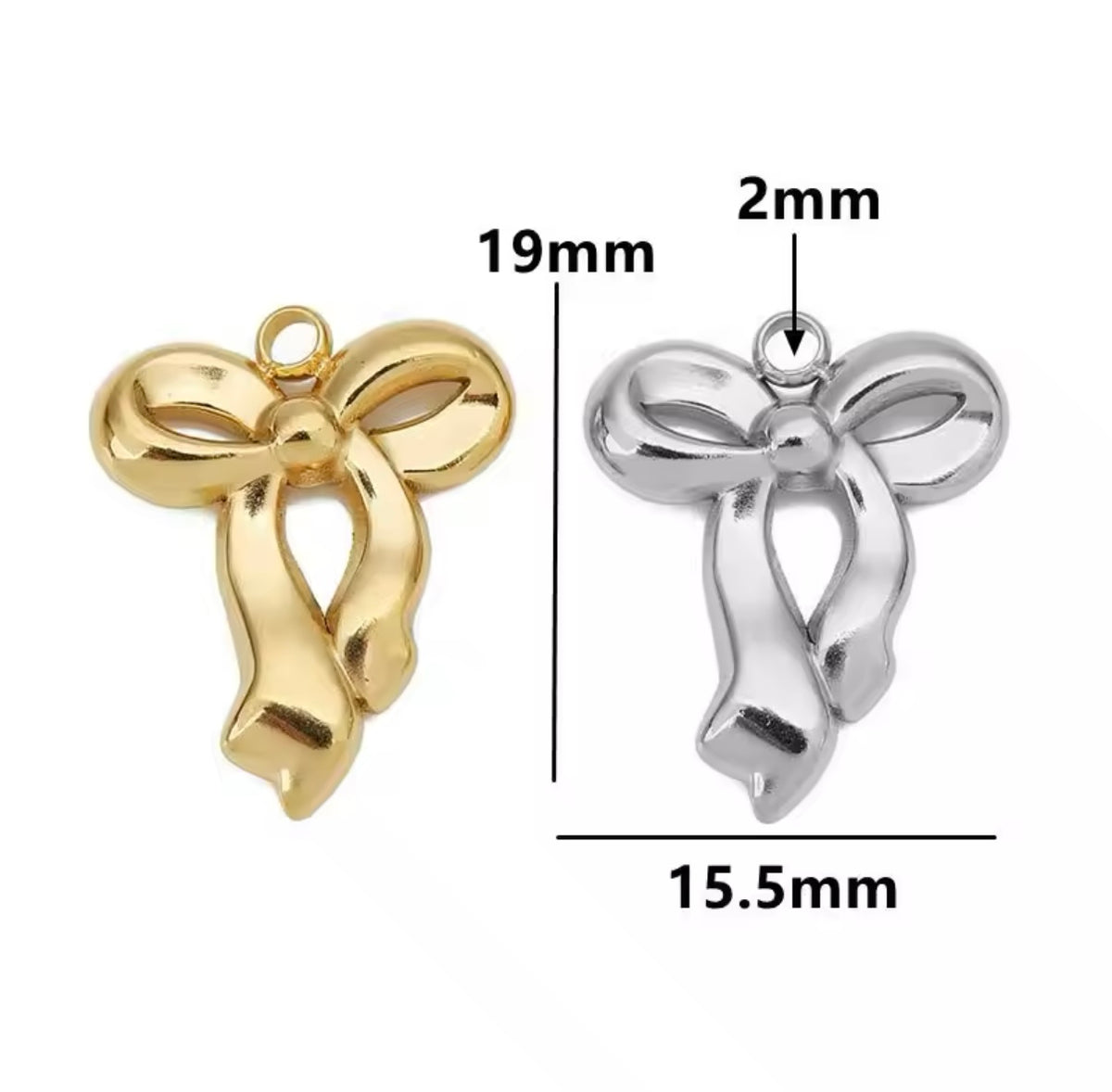 Ribbon charms