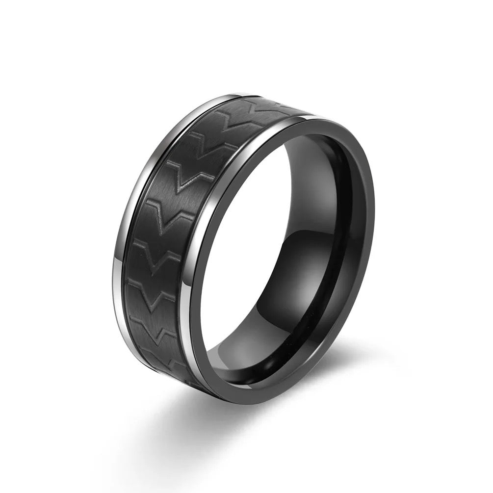 Tire mark ring