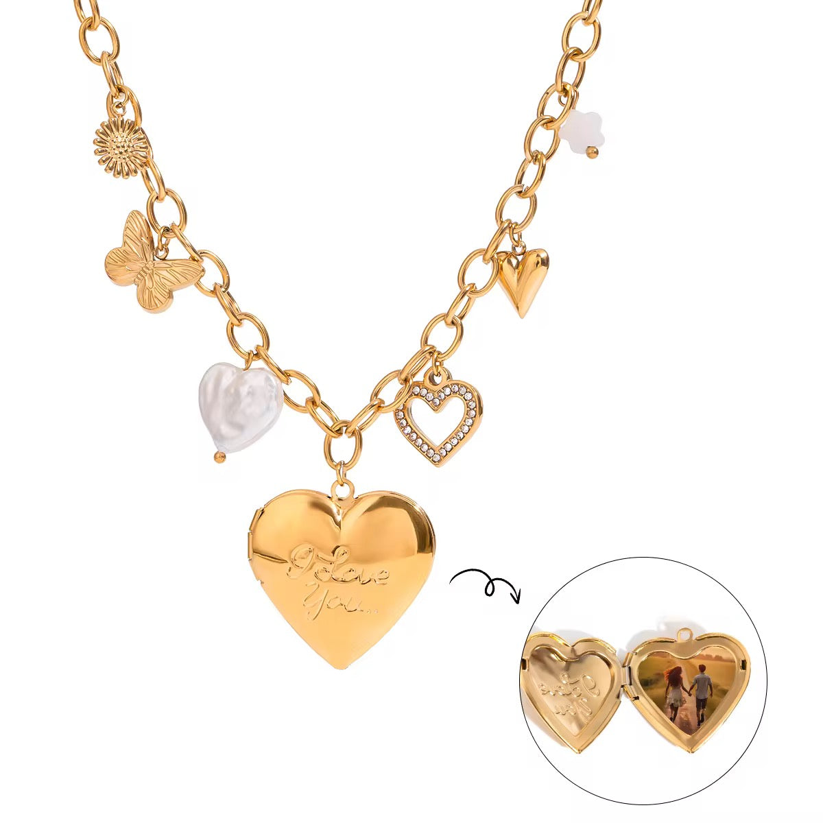 7C locket chain