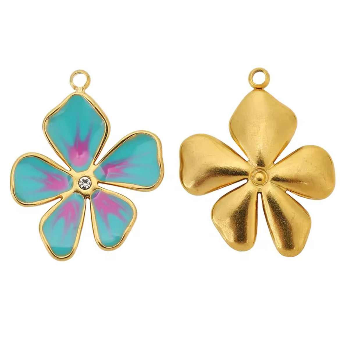 SpongeBob flower charms