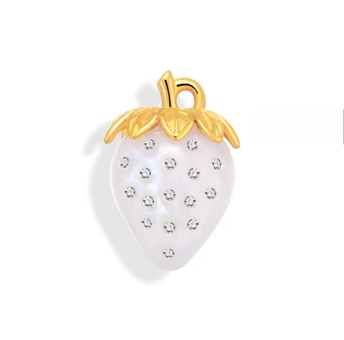 3D Strawberry charms