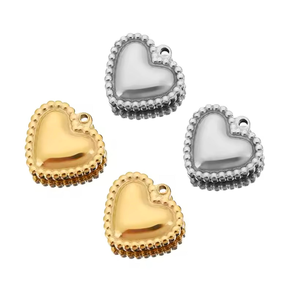 Heart charms
