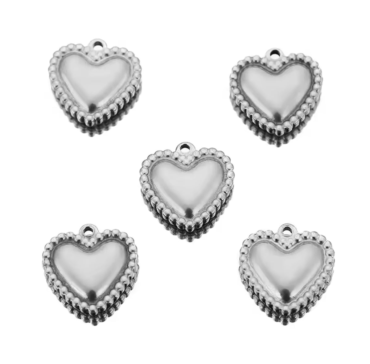Heart charms