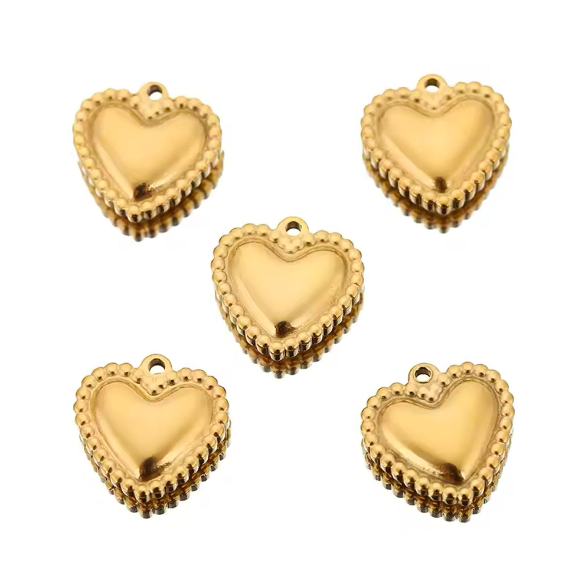 Heart charms