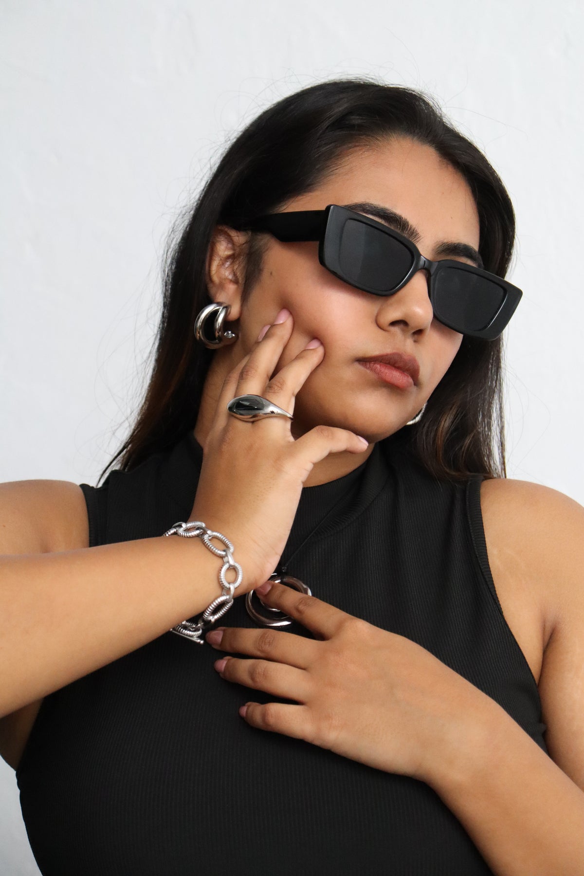 2 finger blob ring