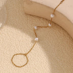 Pearl hand chain