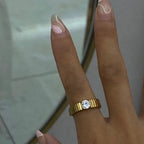 Amber ring