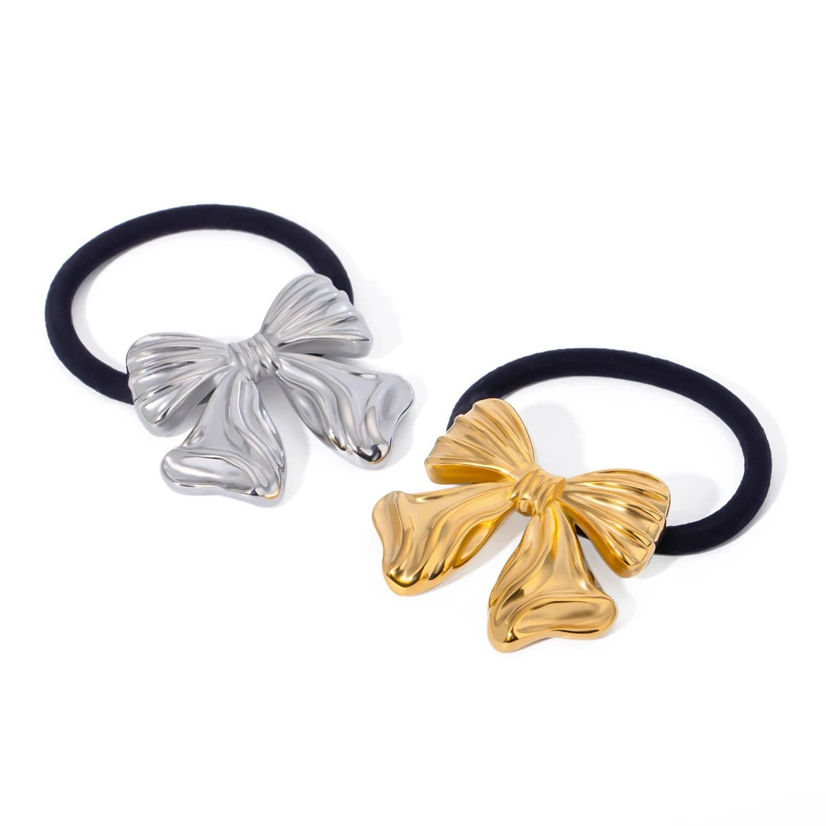 Ribbon hair tie