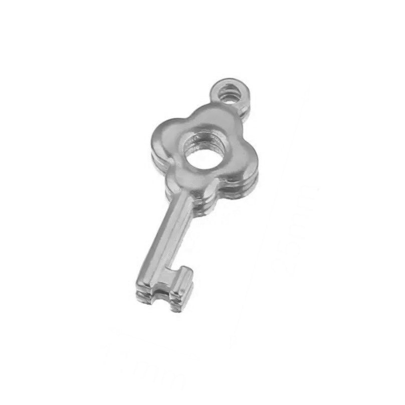 Lock and key charms