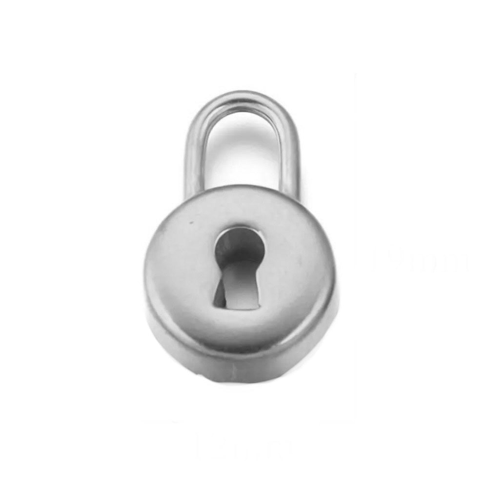 Lock and key charms