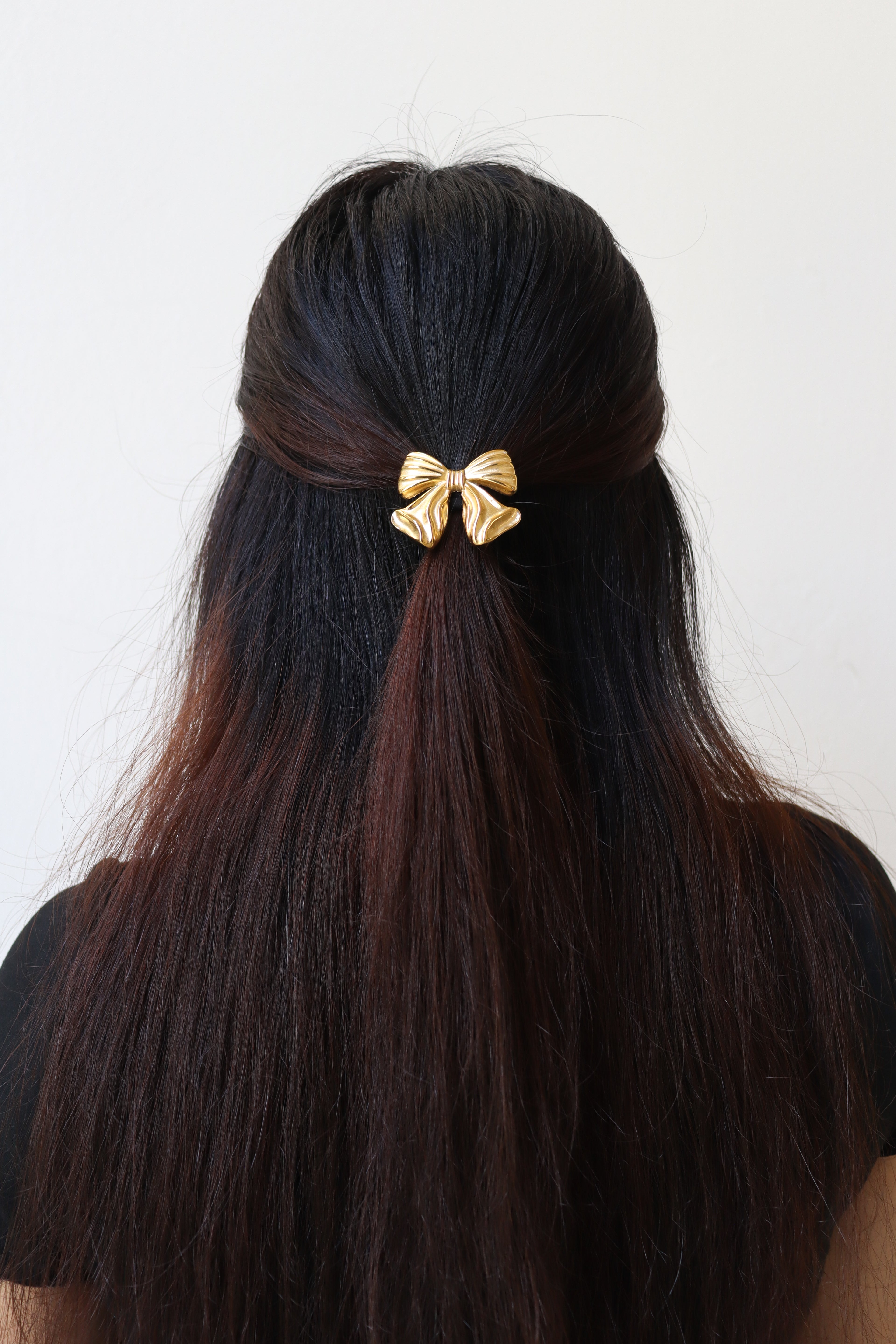 Ribbon hair tie