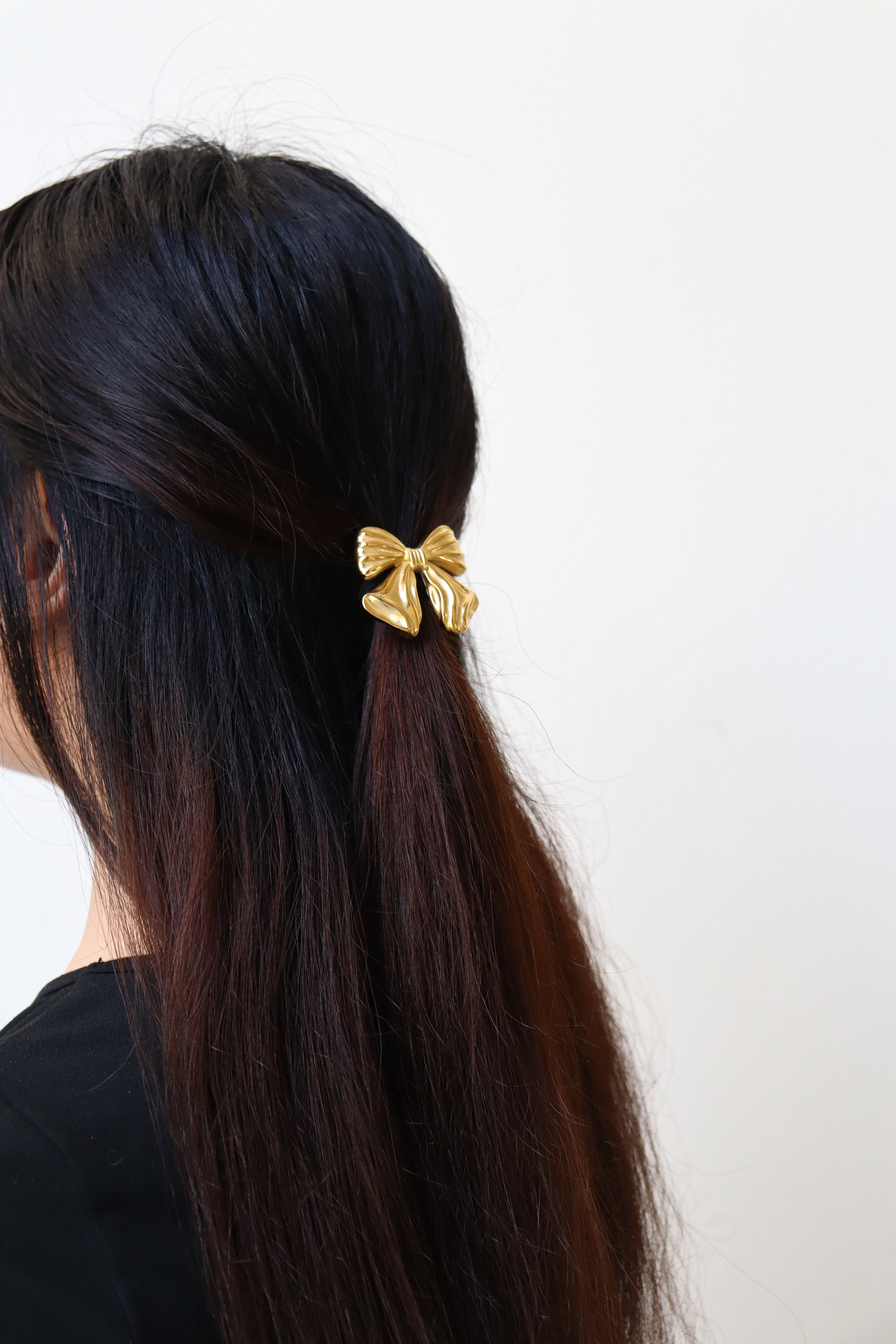Ribbon hair tie