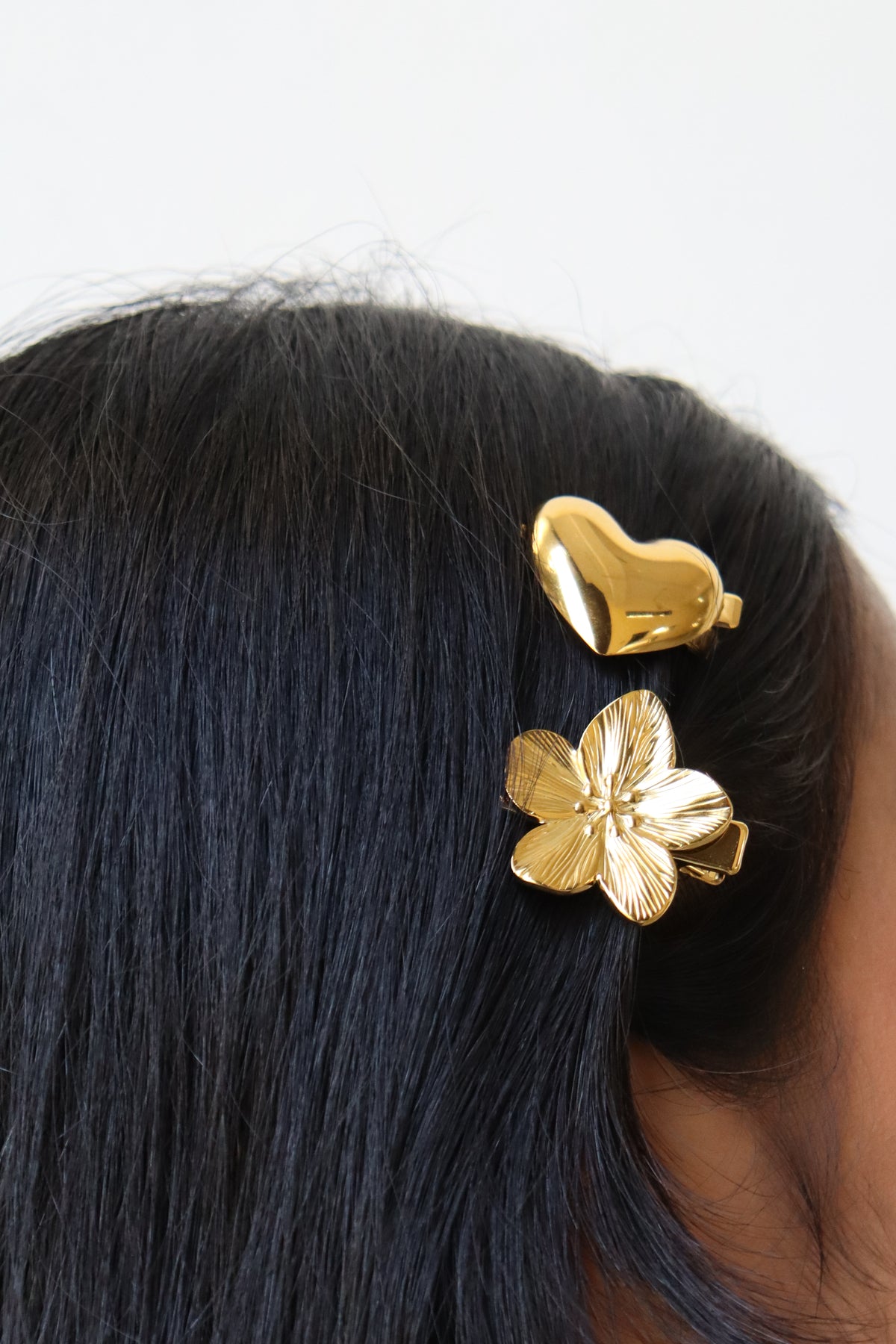 Heart hair clip