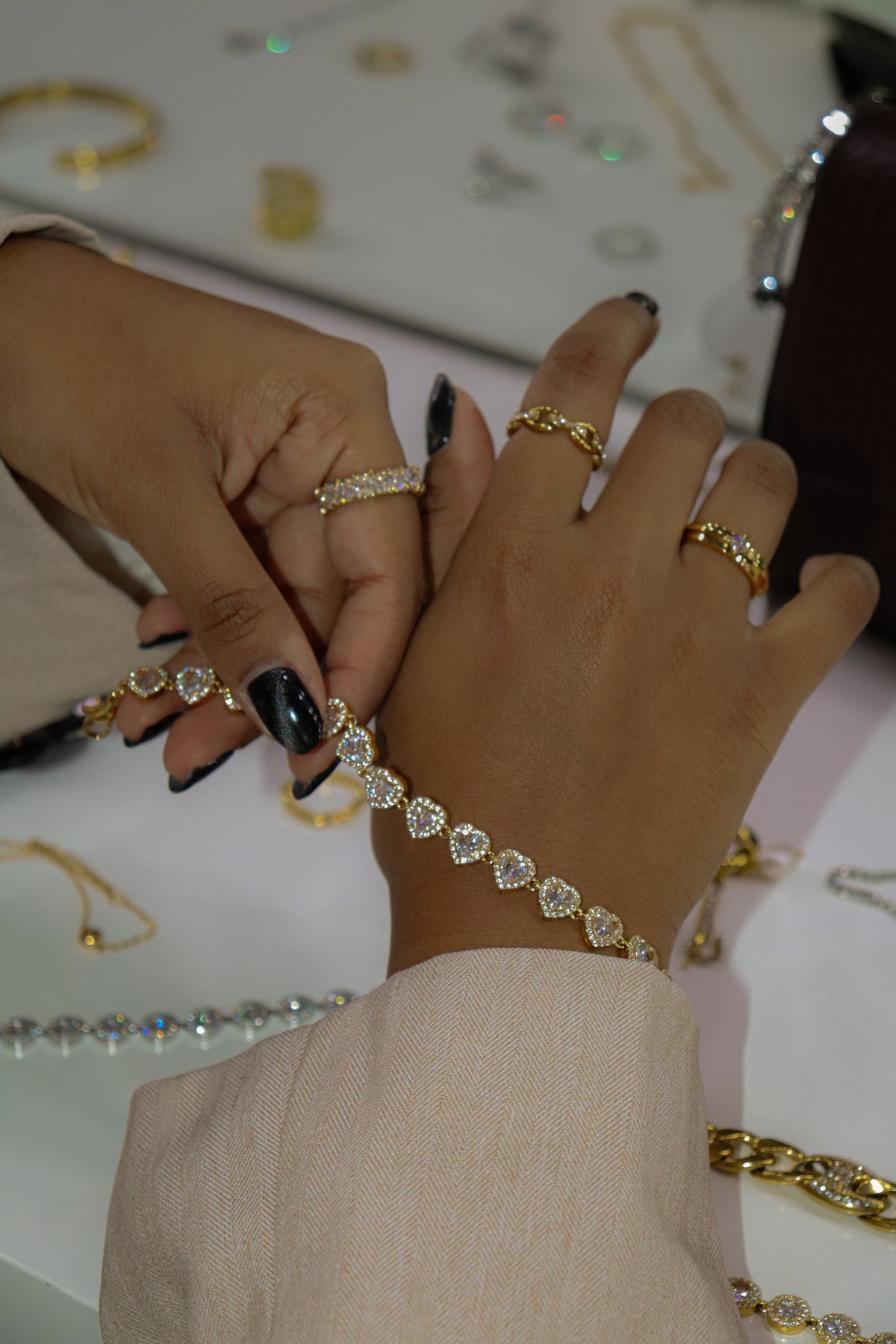 Crown band ring