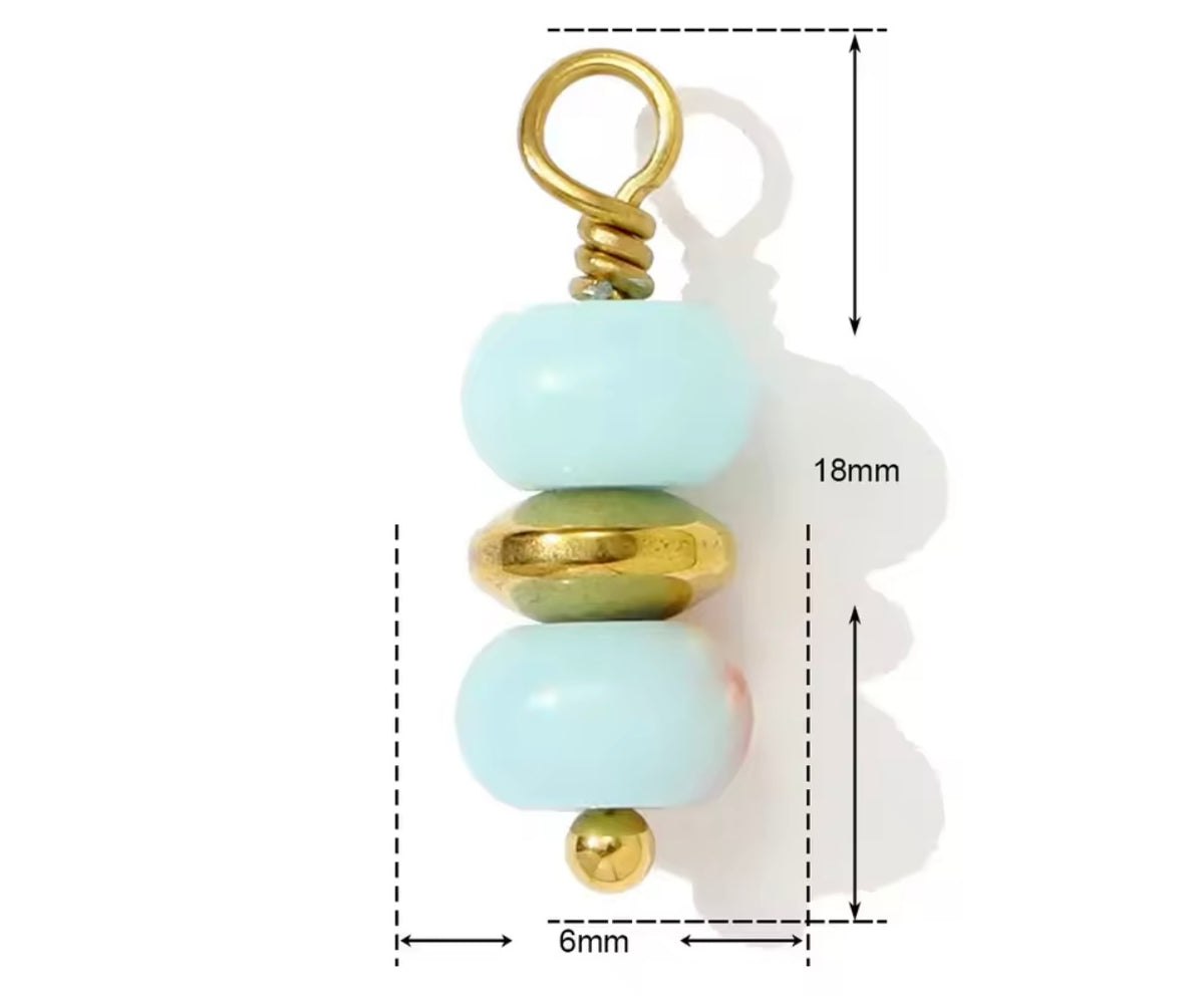 Stone charms