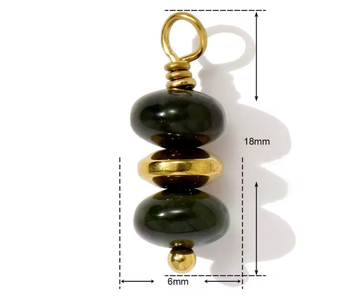 Stone charms