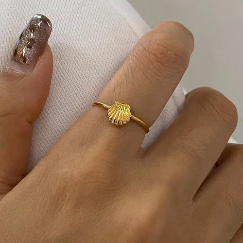 Baby shell ring