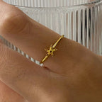 Baby starfish ring