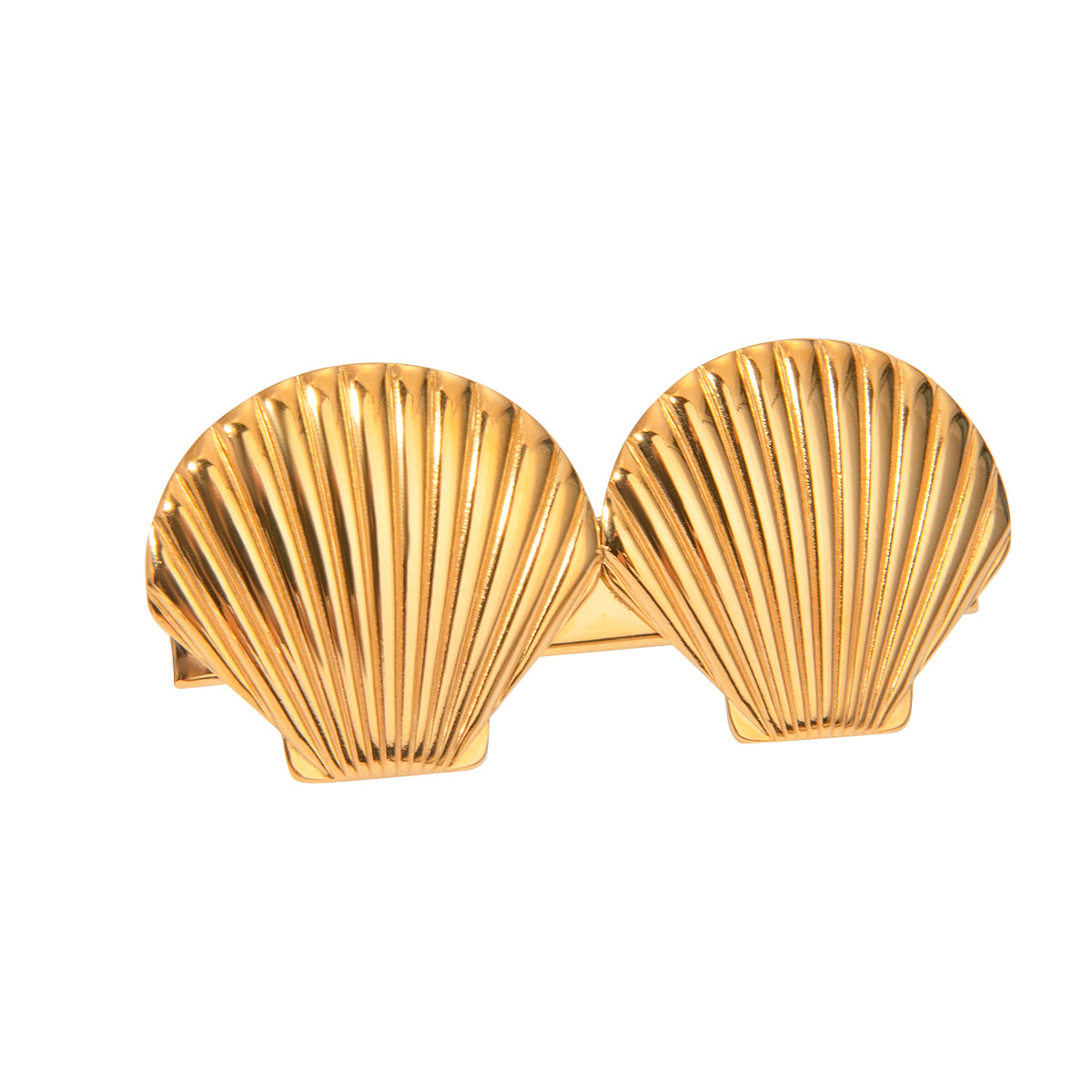 Seashell hair clip