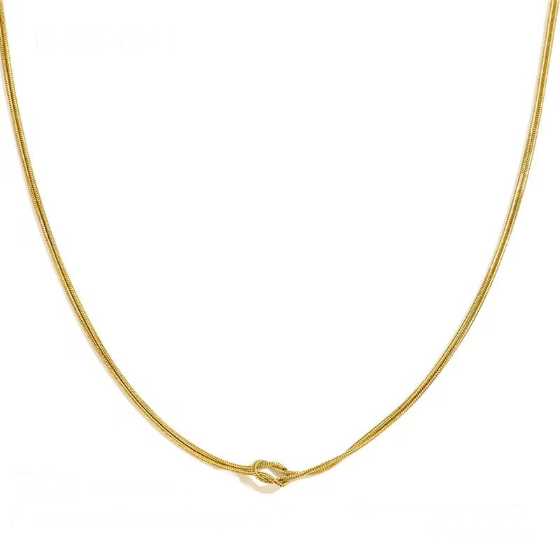 Knotted chain