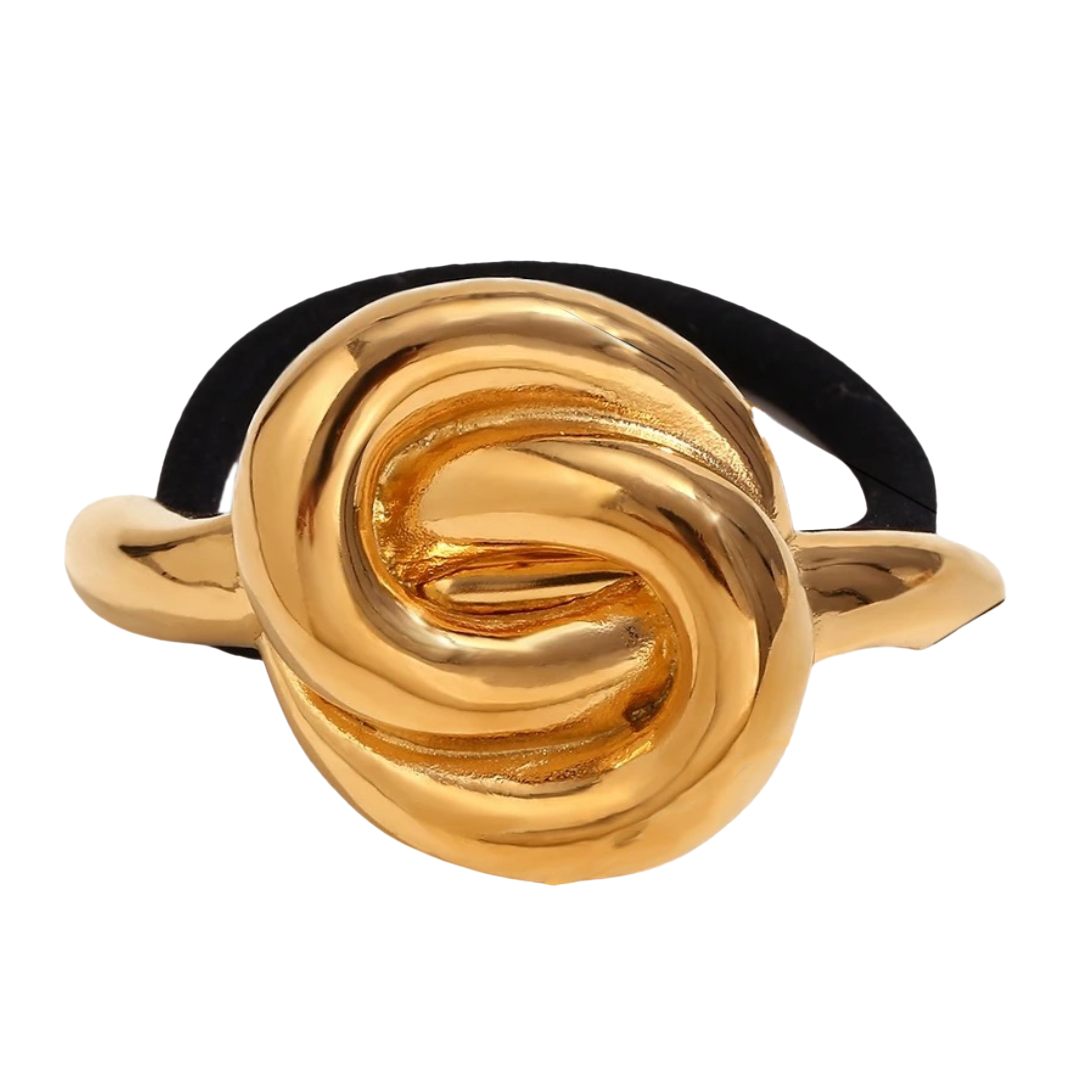 Knotted hair tie