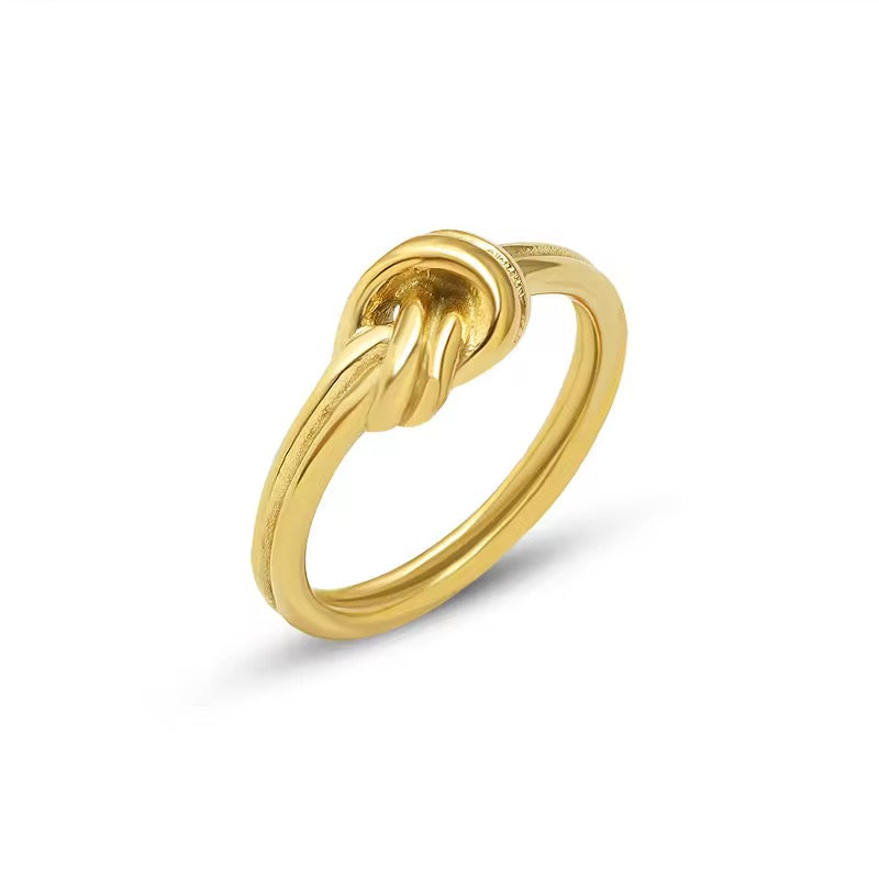Knotted ring