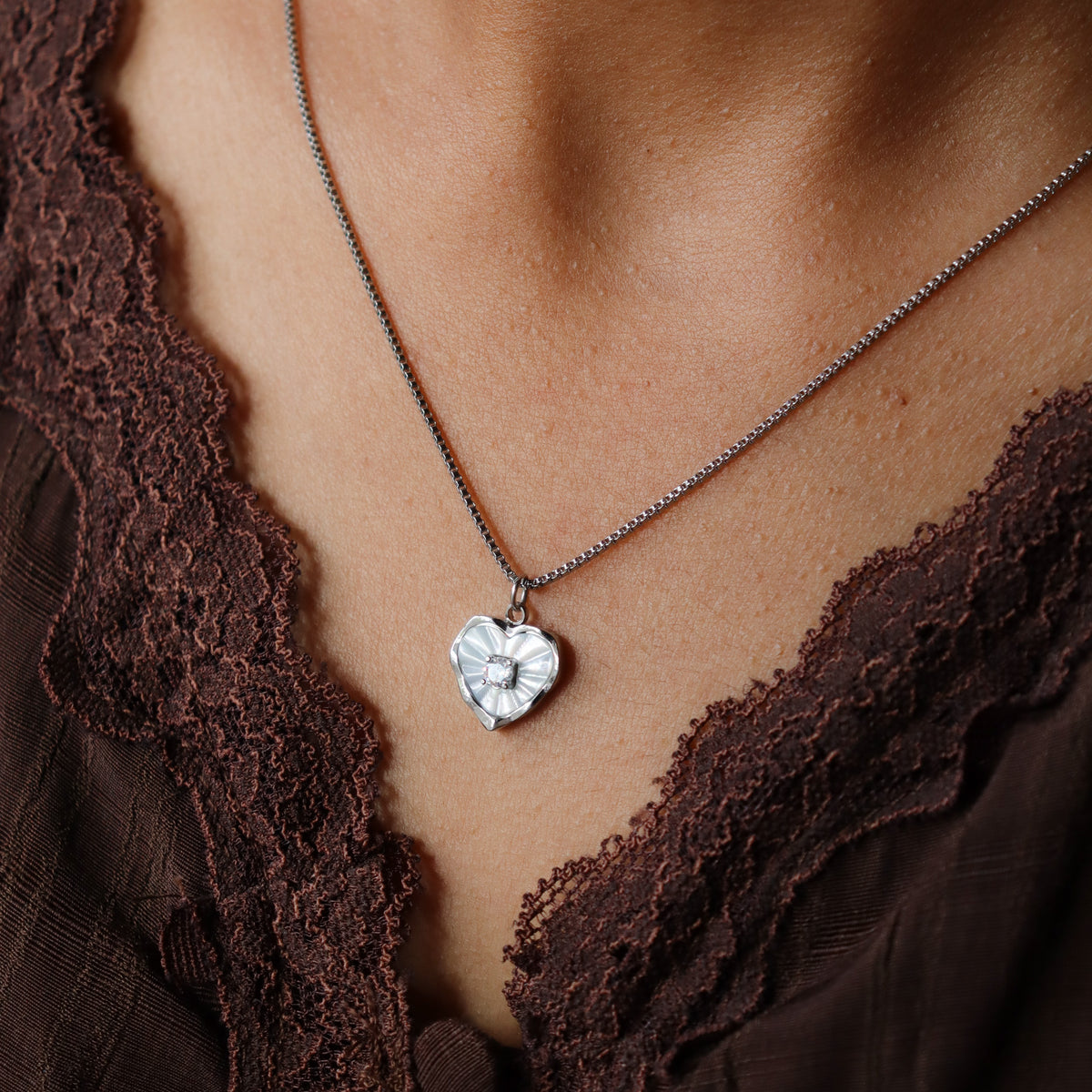 Lover's heart chain