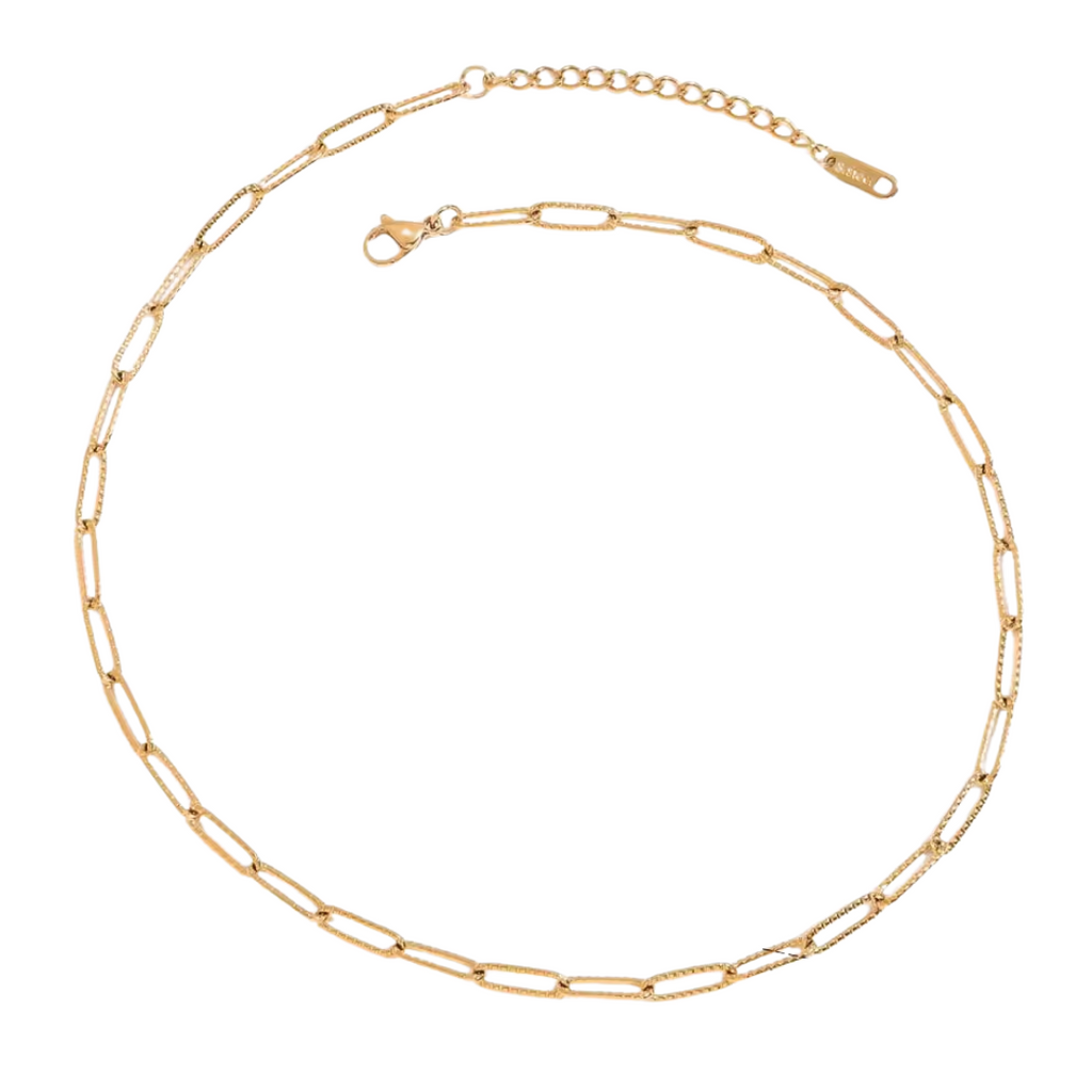 Paperclip link chain