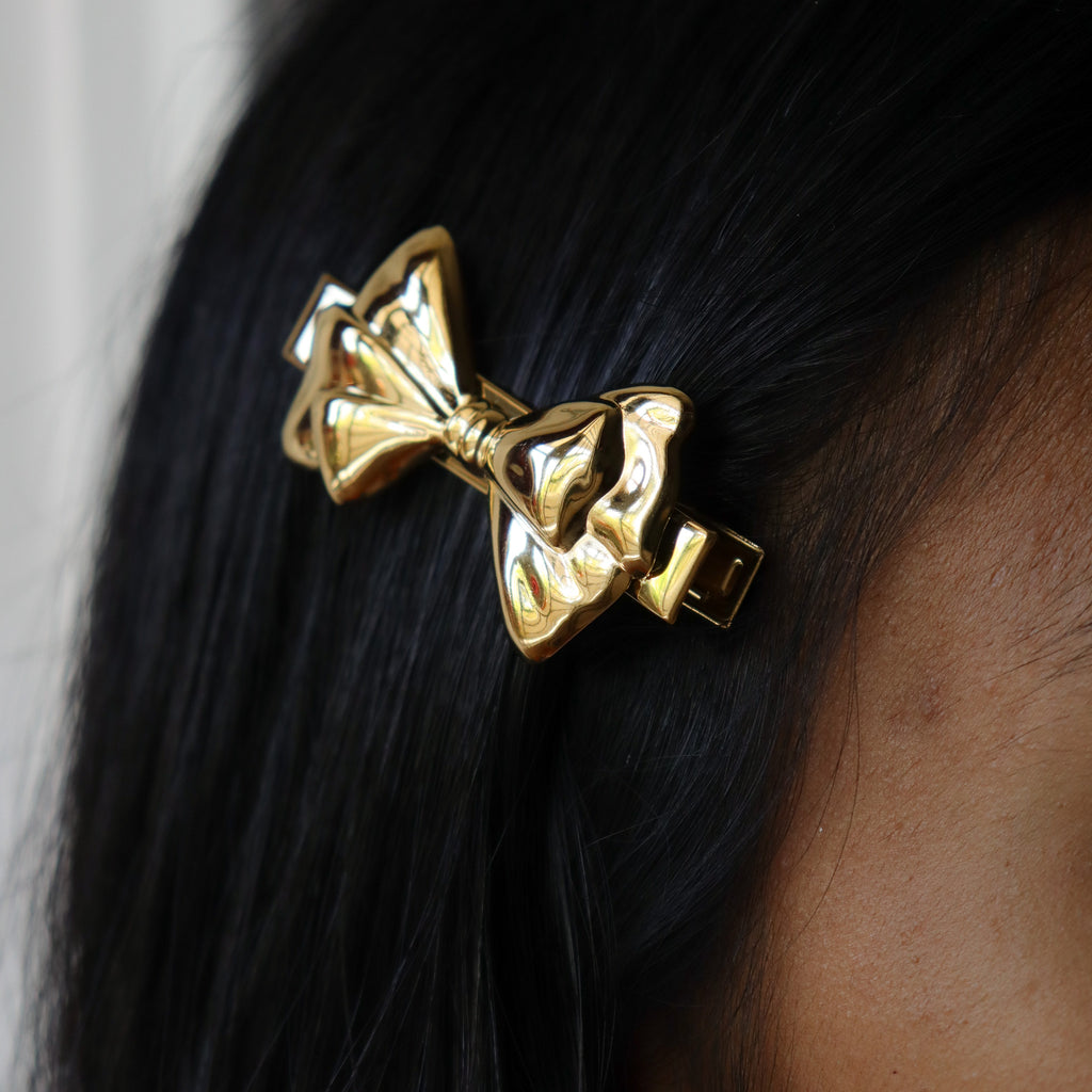 Ribbon hair clip