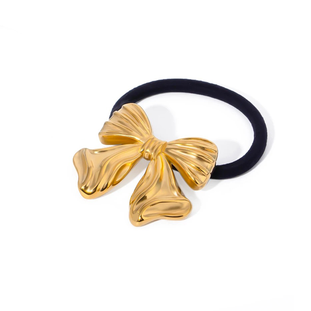 Ribbon hair tie
