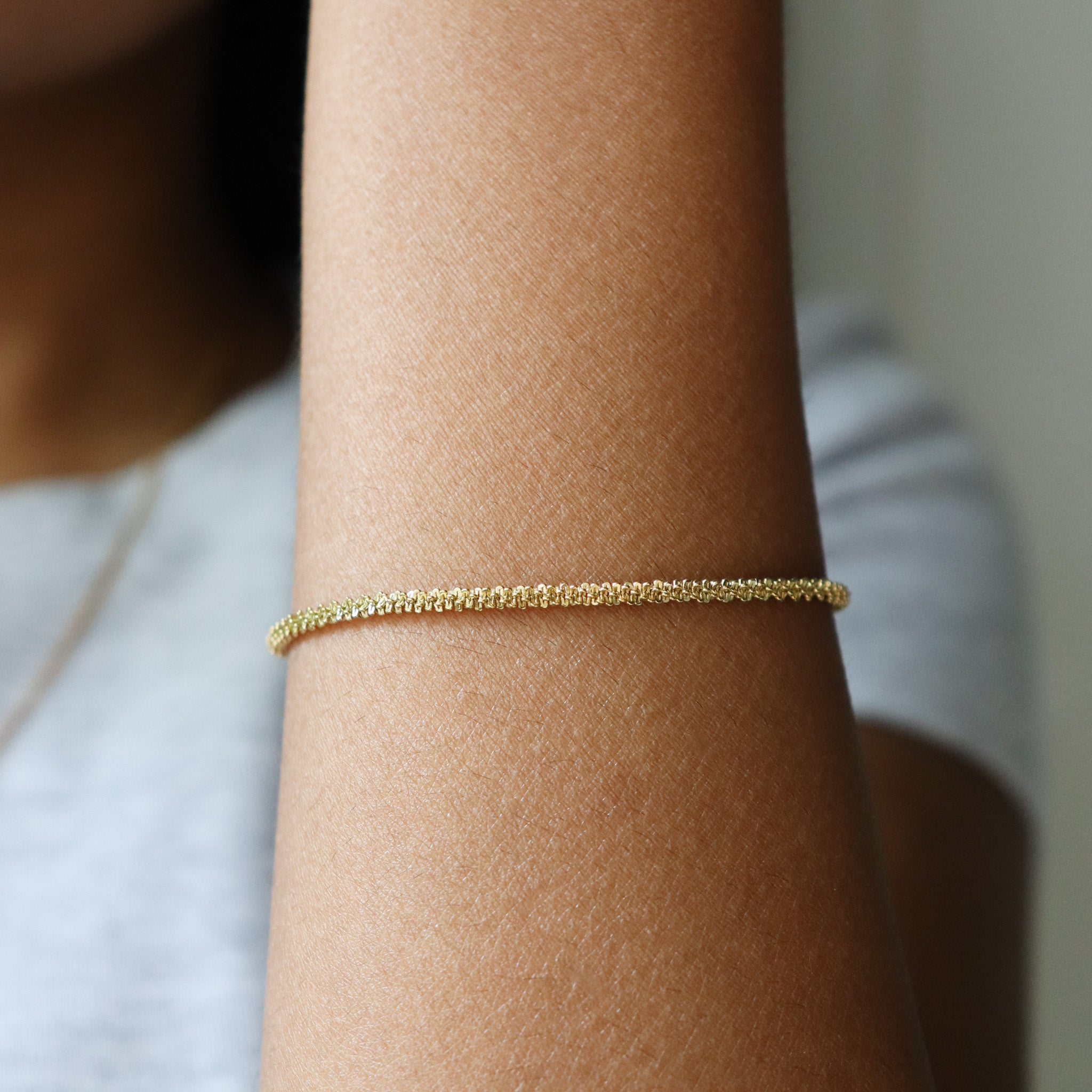 Ruffled bracelet