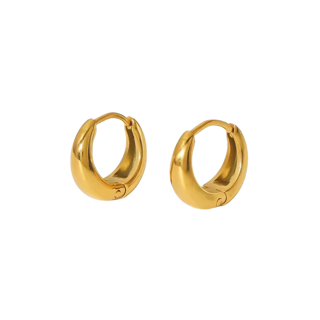 925 scoop hoops